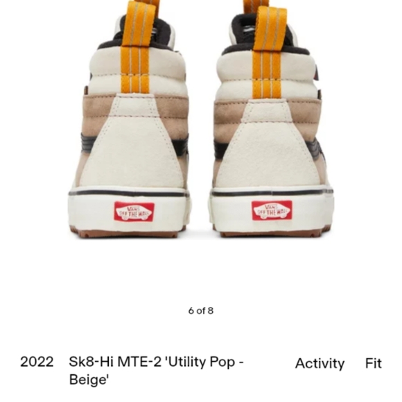Vans Sk8-Hi MTE-2 \'Utility Pop - Beige\' main image 6